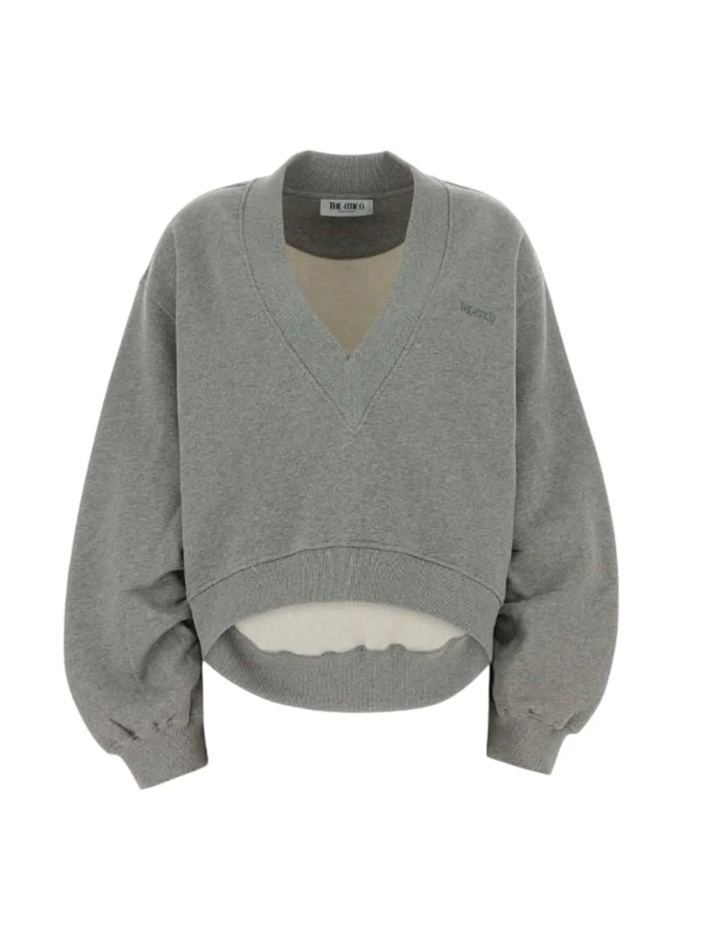 Gray Cotton Sweatshirt sold by Wanan Luxury