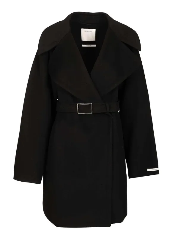 Spxpagine Coat Coats Black sold by Wanan Luxury