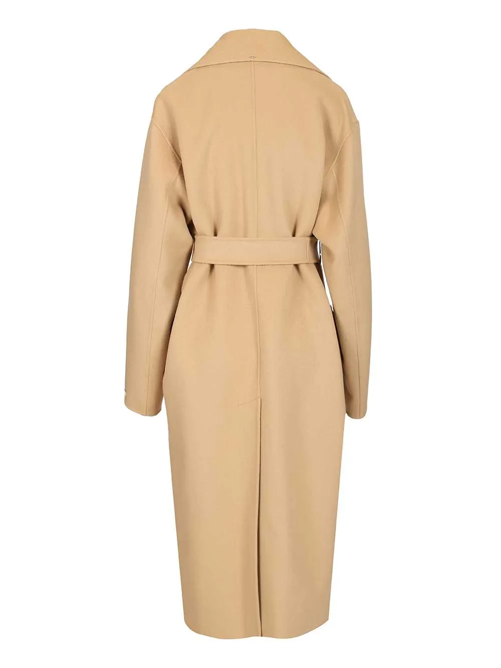 Pure Wool Dressing Gown Coat Coats Beige sold by Wanan Luxury product image thumbnail 2