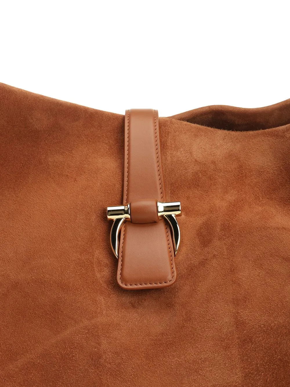 Medium Suede Bag Shoulder Bags Beige sold by Wanan Luxury product image thumbnail 5