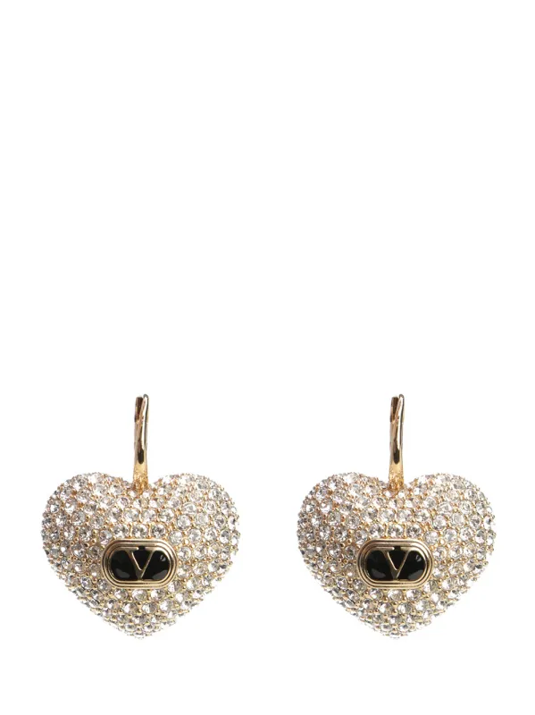 Royal Heart Earrings Jewelry Gold sold by Wanan Luxury