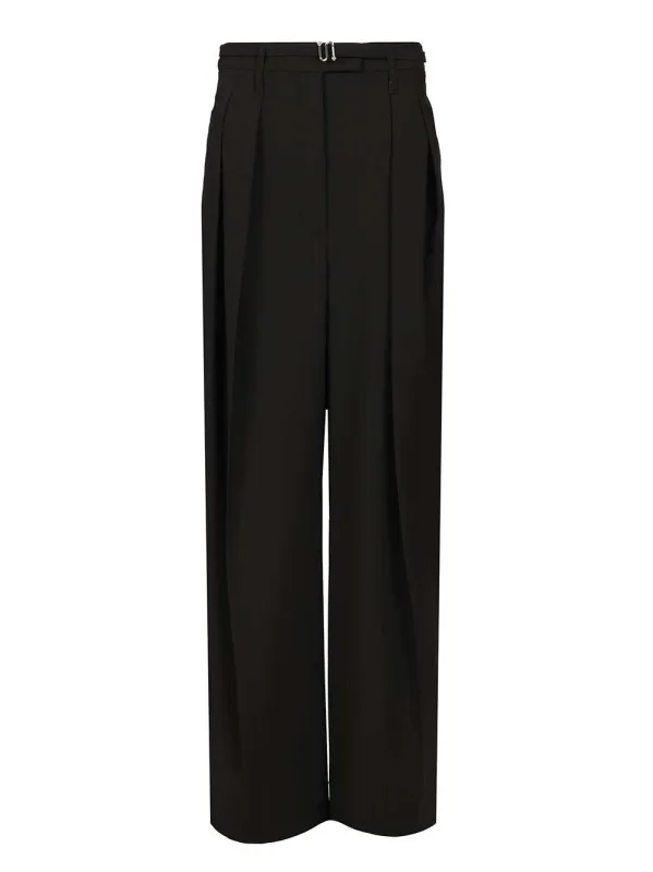 Spxbautta Stretch Wool Pence Trousers Black sold by Wanan Luxury