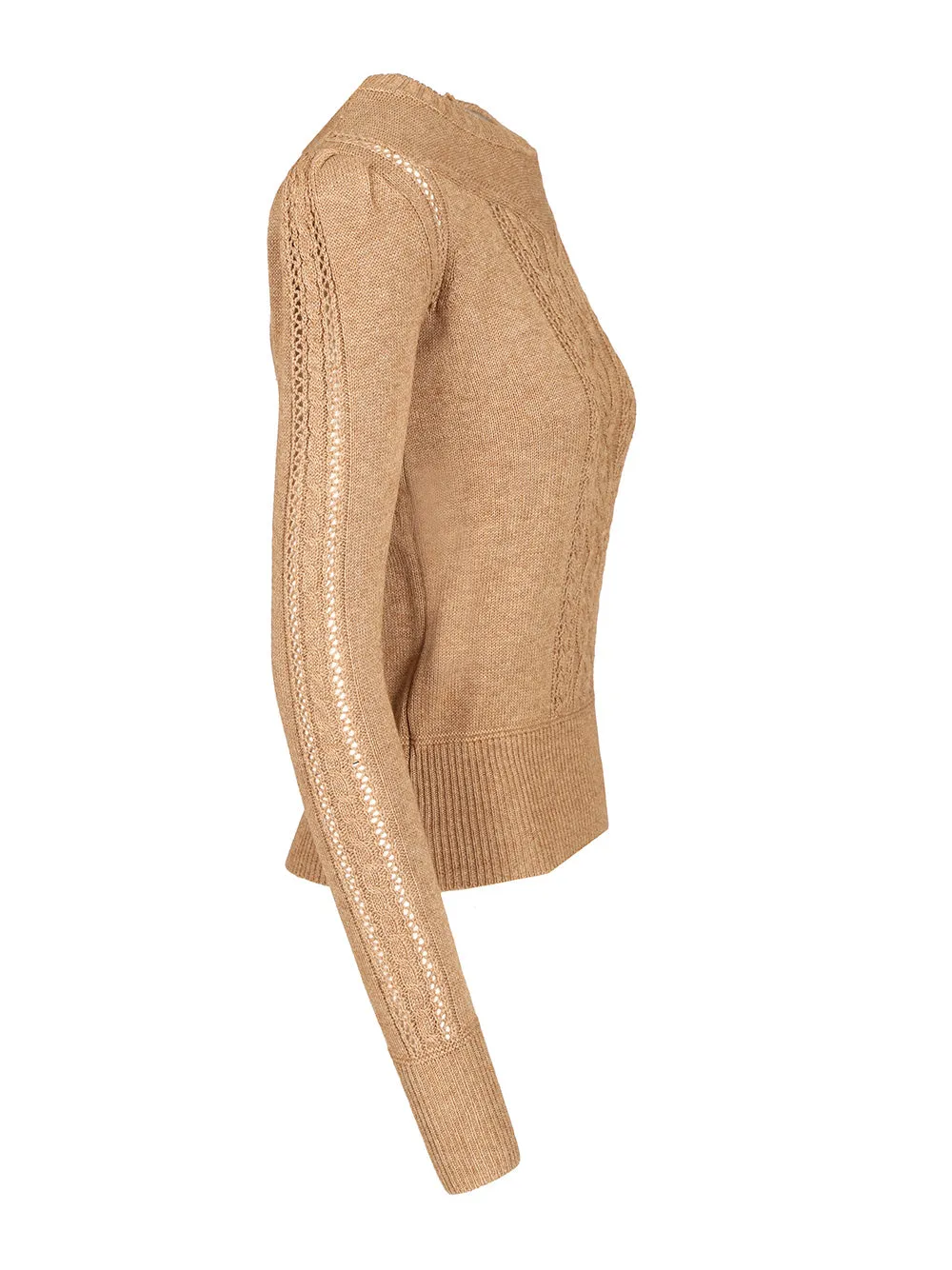 Kelia Knitwear Beige sold by Wanan Luxury product image thumbnail 3
