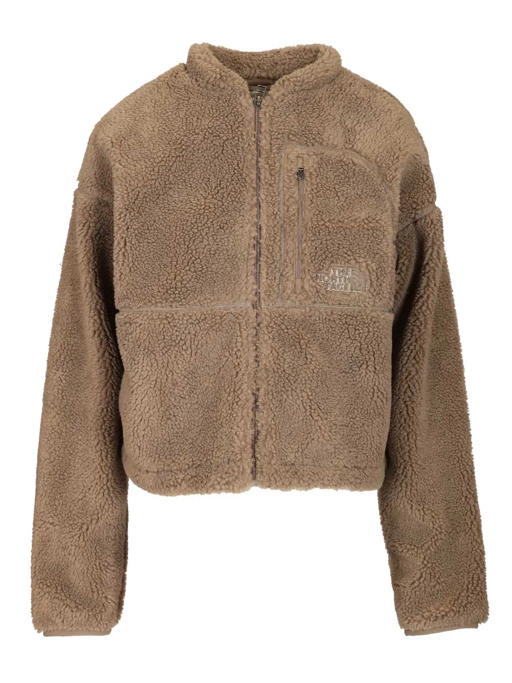 Extreme Pile Full Zip Fleece Knitwear Brown sold by Wanan Luxury