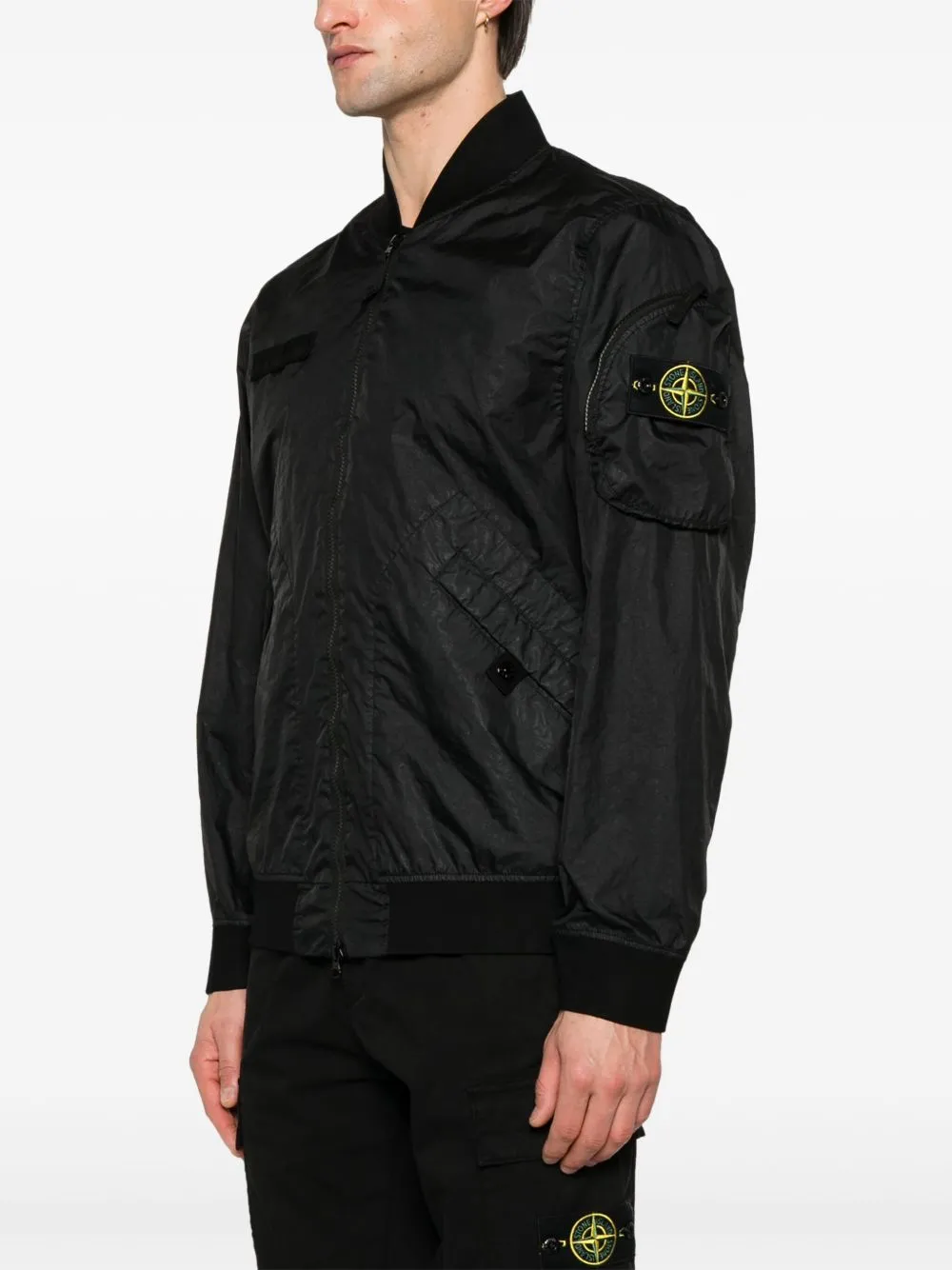 Logo Nylon Bomber Jacket sold by Wanan Luxury product image thumbnail 5