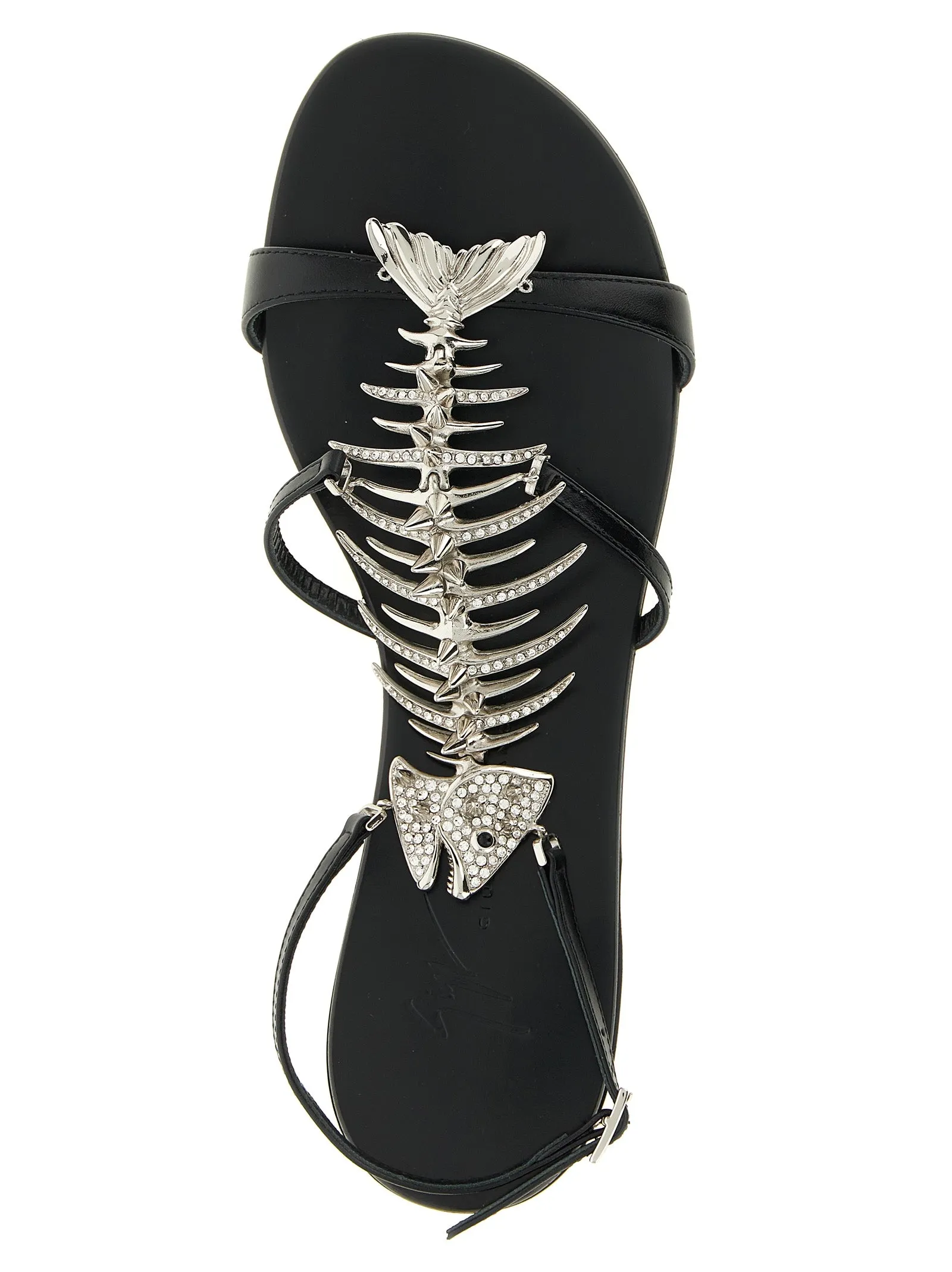 Slim Sandals Black sold by Wanan Luxury product image thumbnail 4