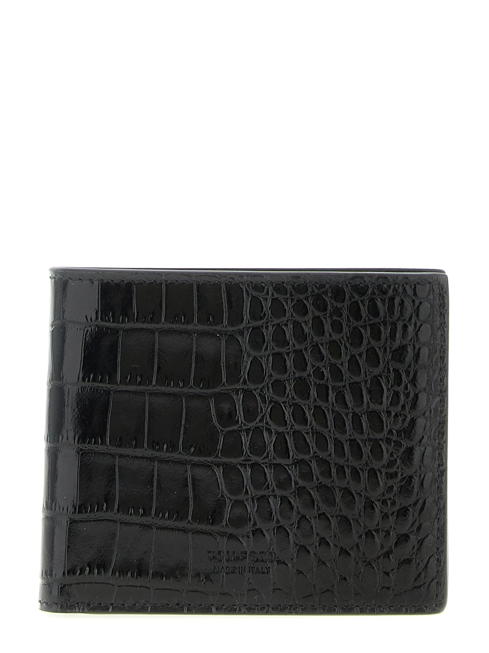 Crocodile Wallet Wallets And Card Holders Black sold by Wanan Luxury