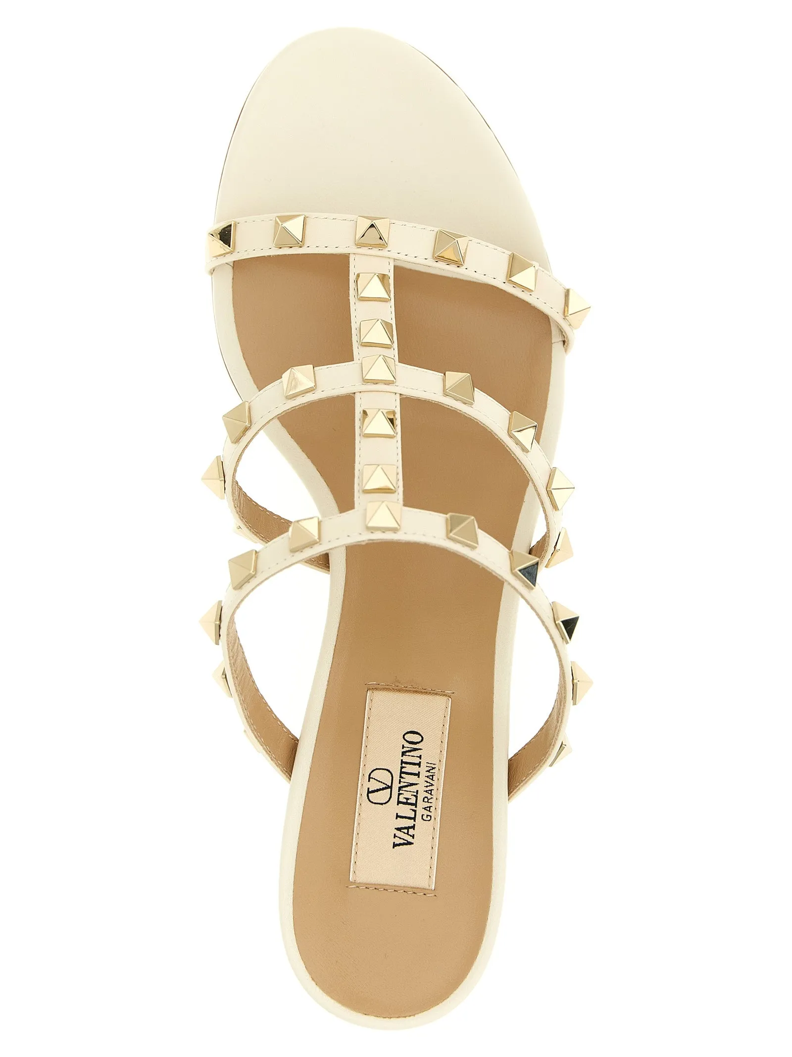 Rockstud Sandals White sold by Wanan Luxury product image thumbnail 4