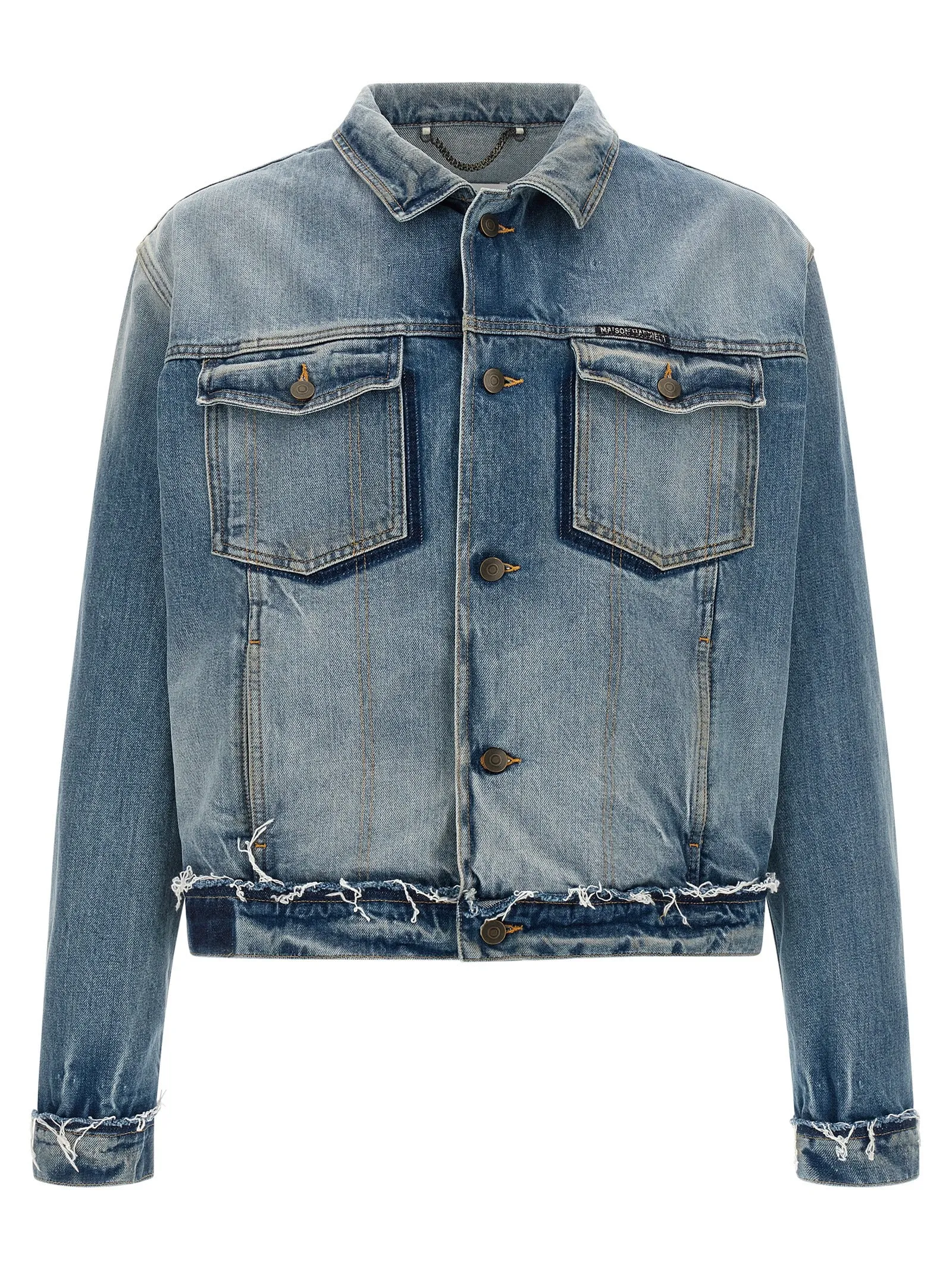 Denim Jacket Puffer Jackets Blue sold by Wanan Luxury
