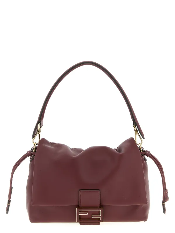 Mamma Baguette Medium Crossbody Bags Bordeaux sold by Wanan Luxury