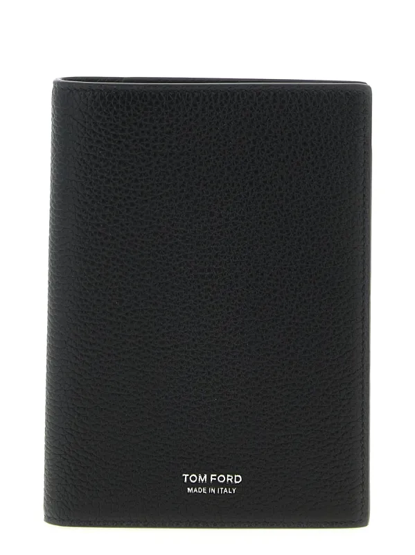 Hammered Leather Passport Holder Wallets And Card Holders Black sold by Wanan Luxury