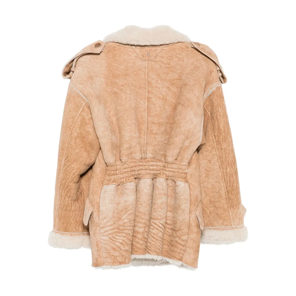 Leather Outerwears Neutral sold by Wanan Luxury product image thumbnail 3