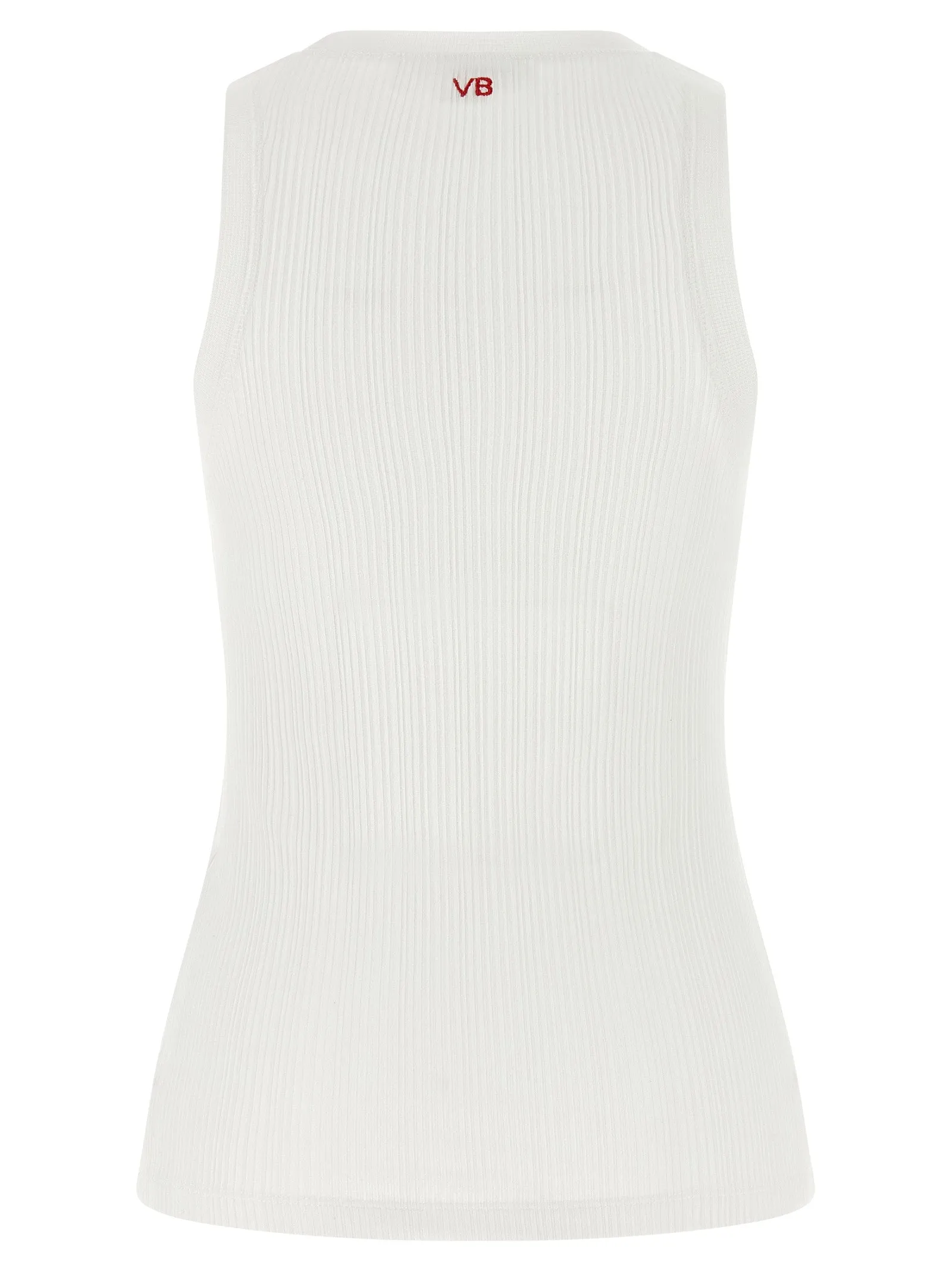 Rib Tank Tops White sold by Wanan Luxury product image thumbnail 2