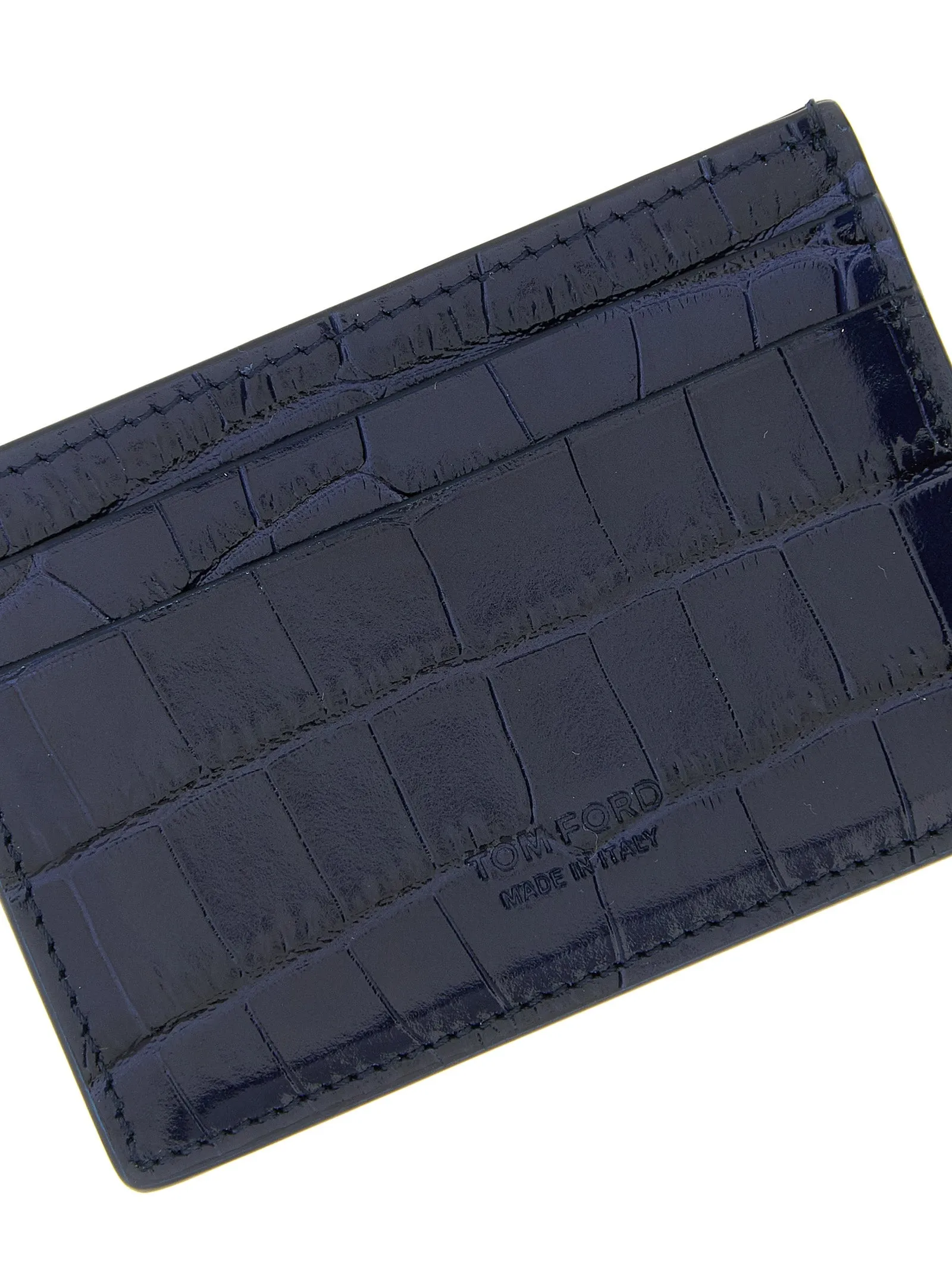Crocodile Card Holder Wallets And Card Holders Blue sold by Wanan Luxury product image thumbnail 3