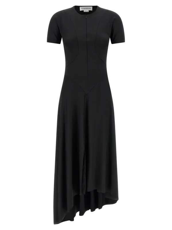 Zipped Front Dresses Black made by Victoria Beckham