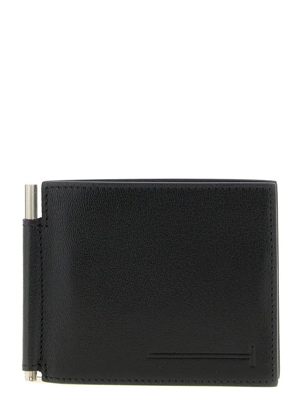 T-Line Wallets And Card Holders Black sold by Wanan Luxury