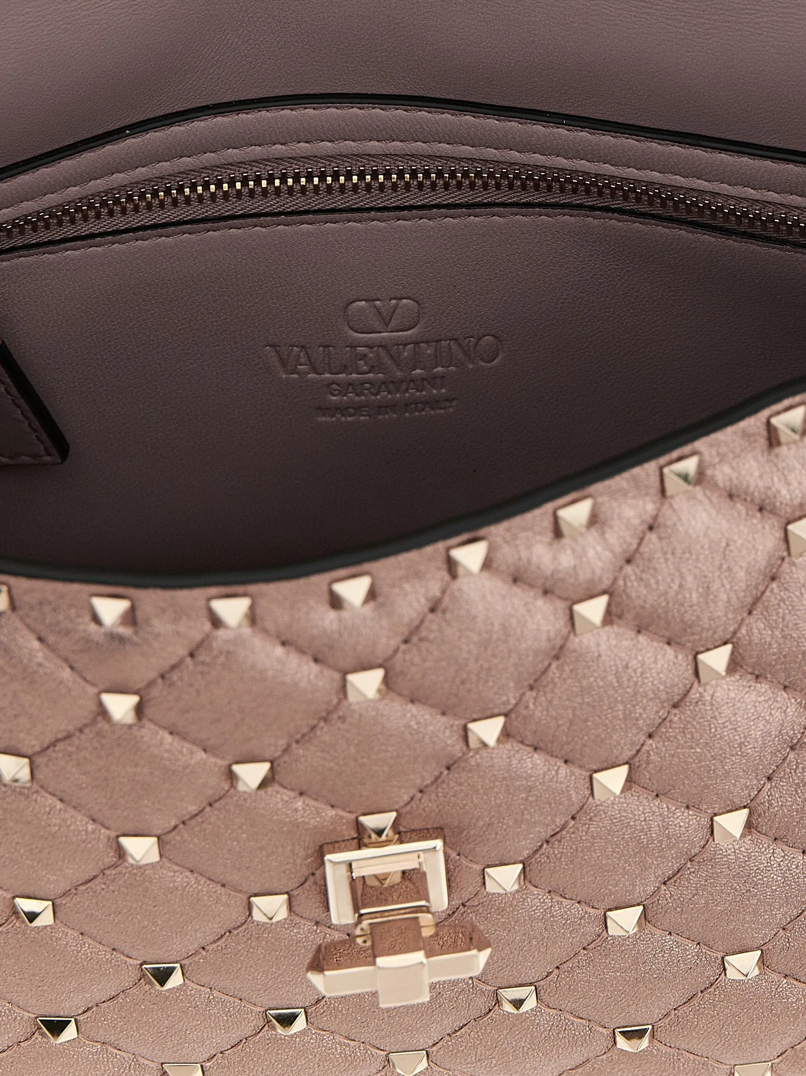 Rockstud Spike Shoulder Bags Pink sold by Wanan Luxury product image thumbnail 4