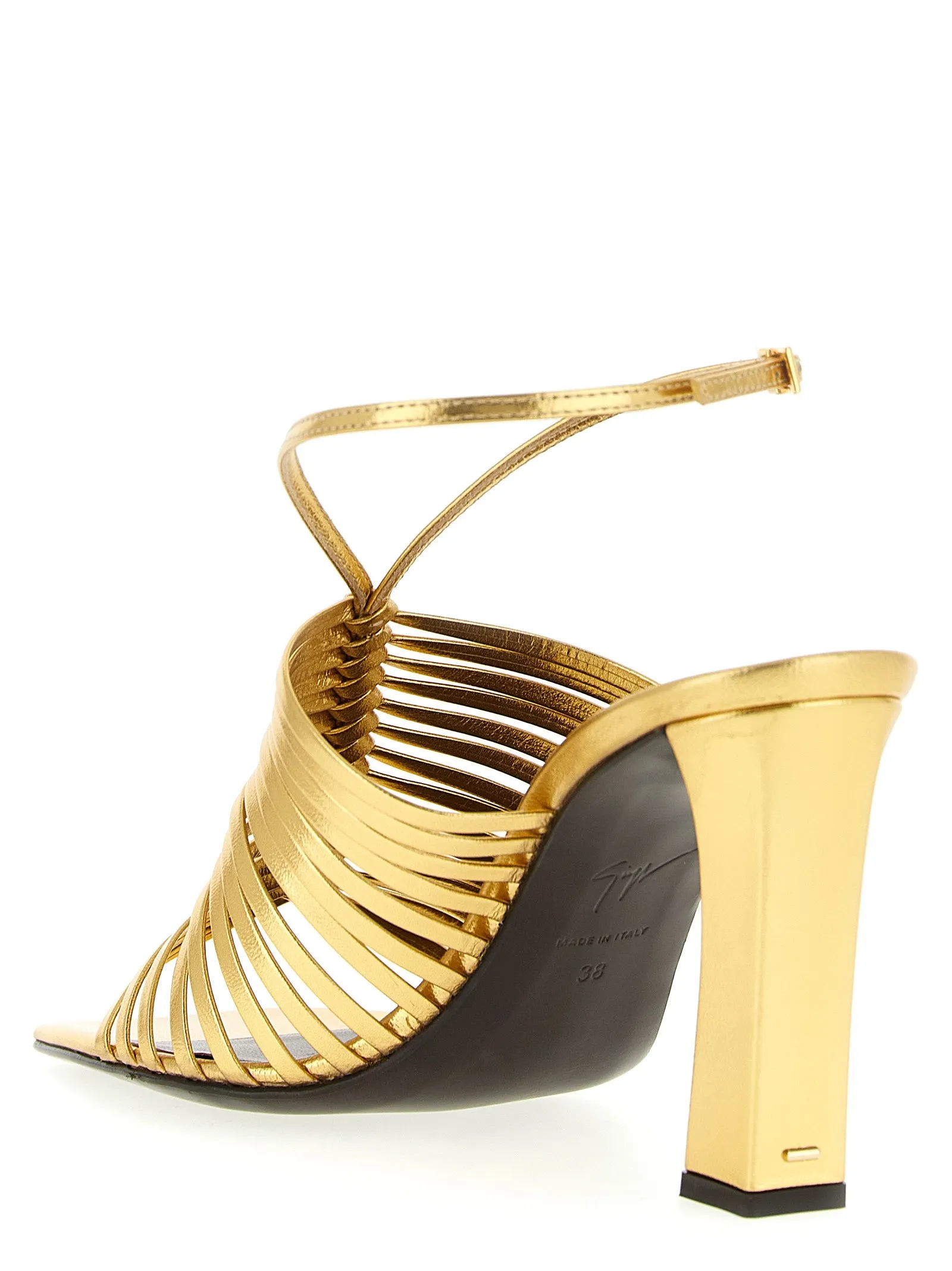 Savoia Sandals Gold sold by Wanan Luxury product image thumbnail 3