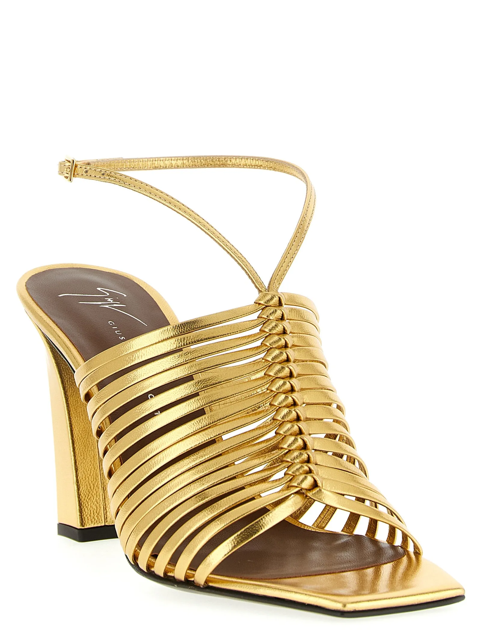 Savoia Sandals Gold sold by Wanan Luxury product image thumbnail 2