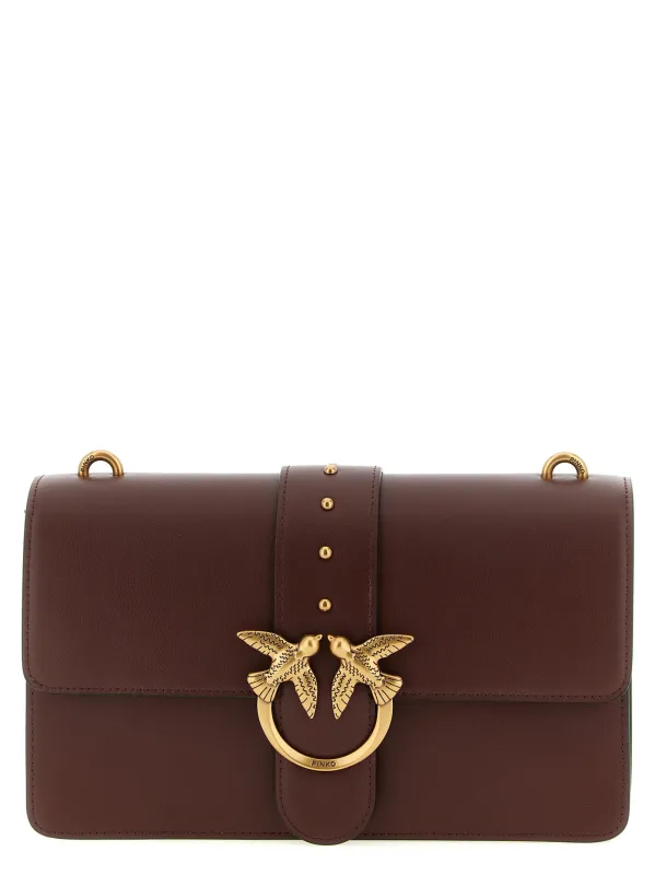 Love One Classic Crossbody Bags Bordeaux sold by Wanan Luxury