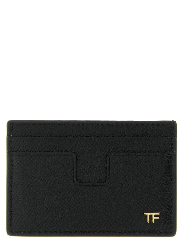 Small Grain Leather Cardholder Wallets And Card Holders Black sold by Wanan Luxury