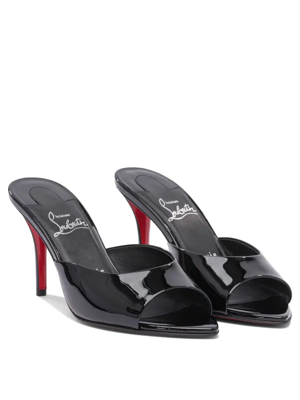 Sandals Black made by Christian Louboutin