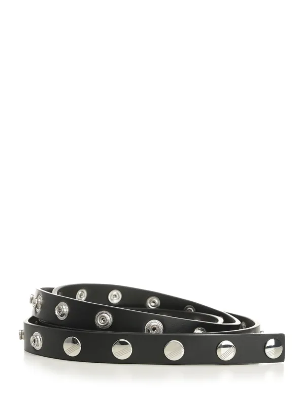 Studded Belt Belts Black made by The Attico
