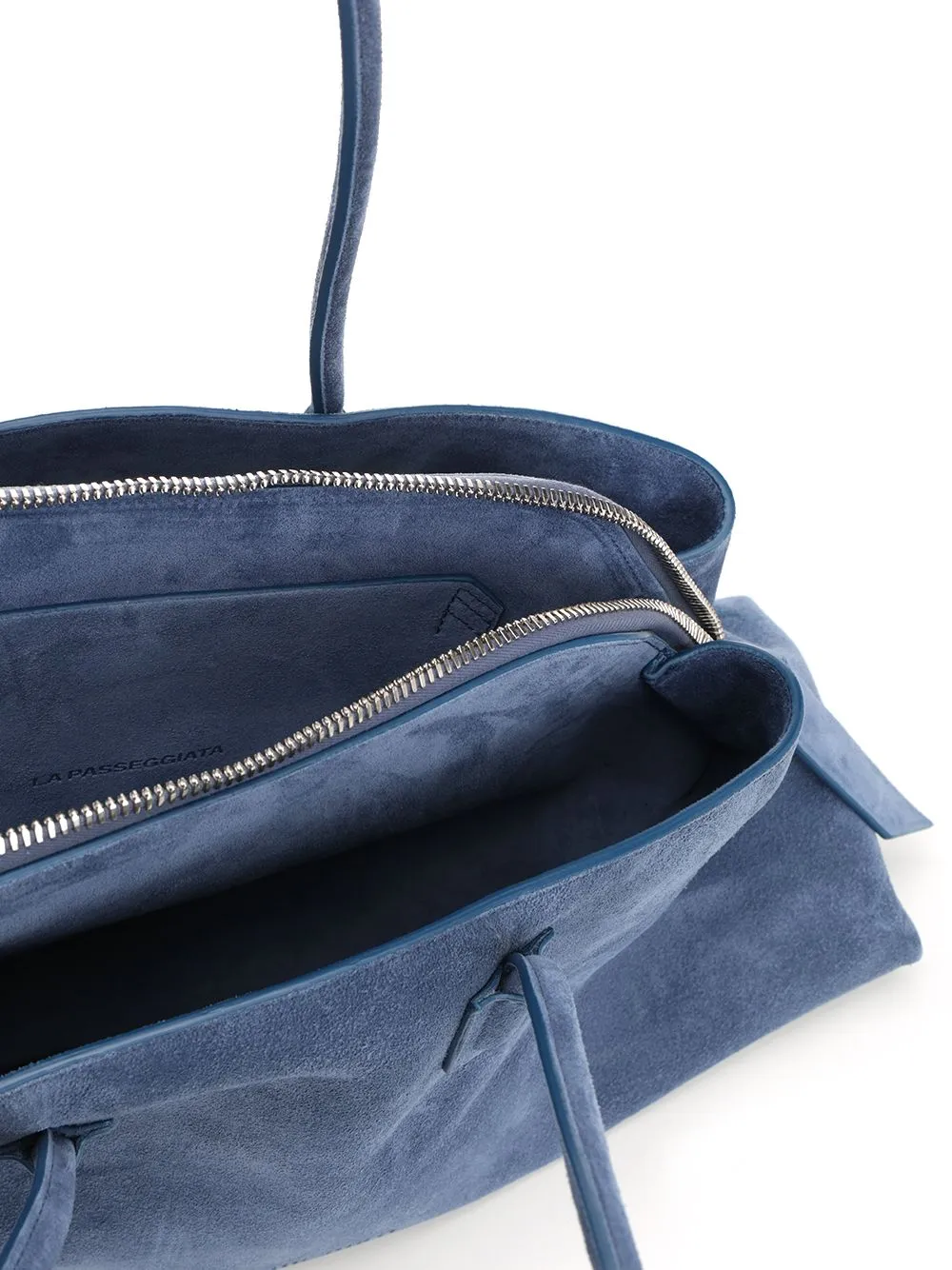 La Passeggiata Shoulder Bags Light Blue sold by Wanan Luxury product image thumbnail 4
