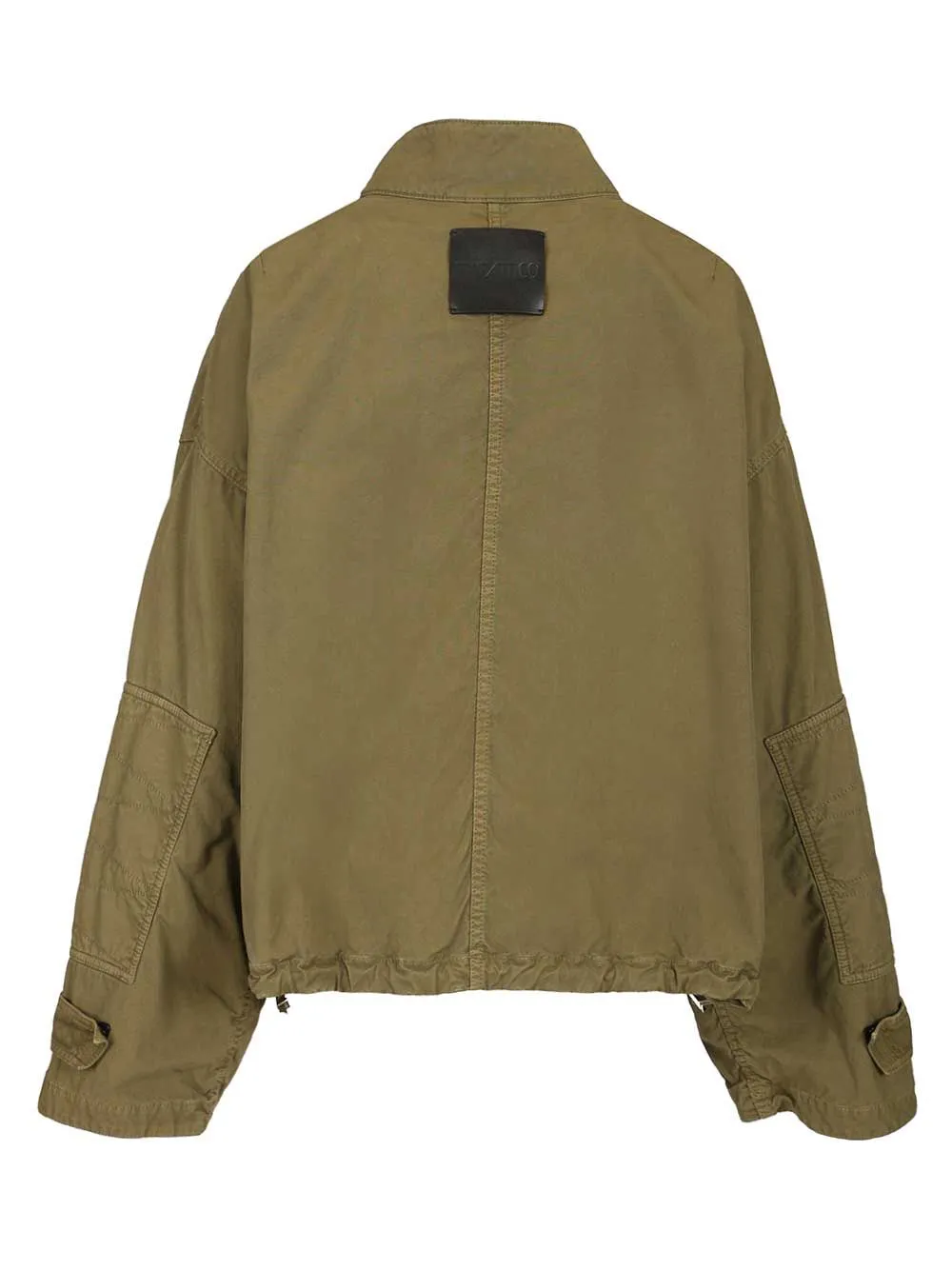 Canvas Bomber Jacket Jackets Green sold by Wanan Luxury product image thumbnail 2