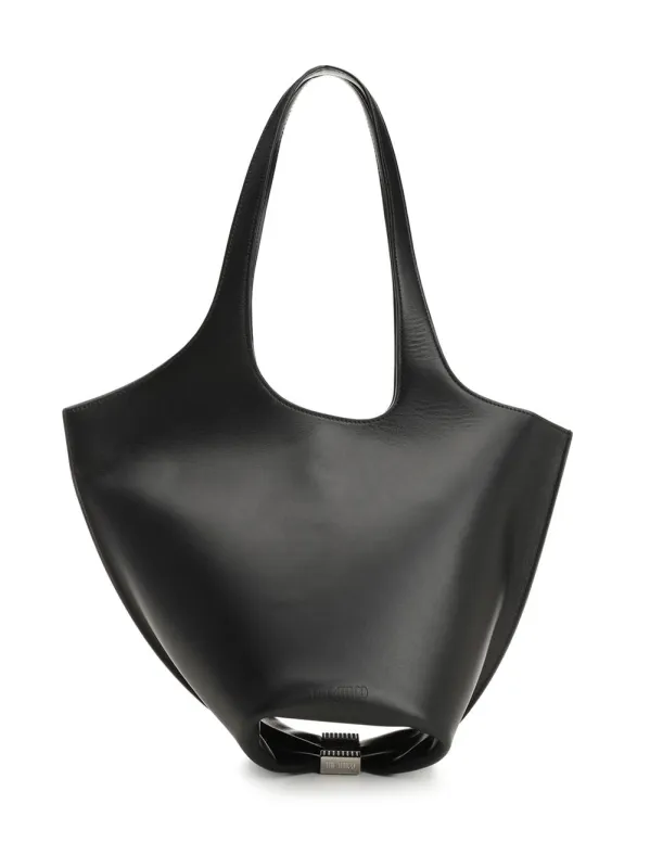 La Scoop Shoulder Bags Black made by The Attico