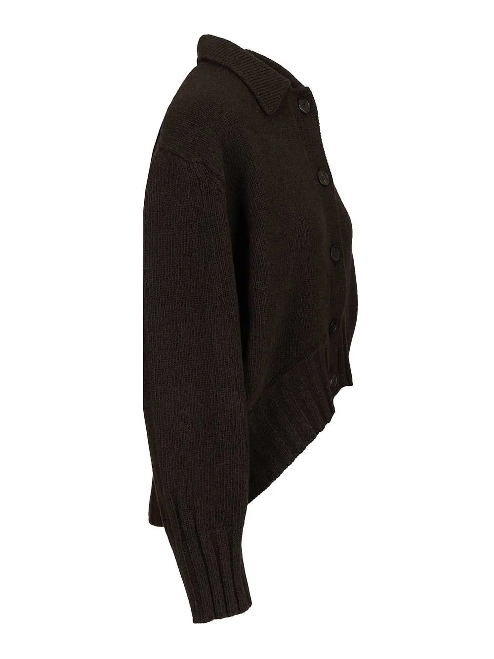 Cashmere And Wool Cardigan Knitwear Brown sold by Wanan Luxury product image thumbnail 3