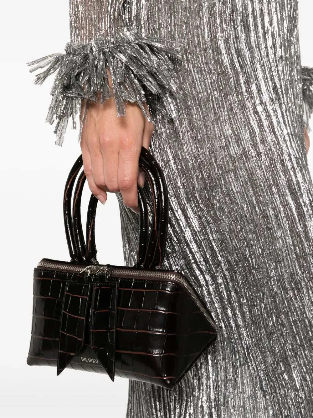 Mini Friday Bag With Crocodile Effect sold by Wanan Luxury product image thumbnail 5