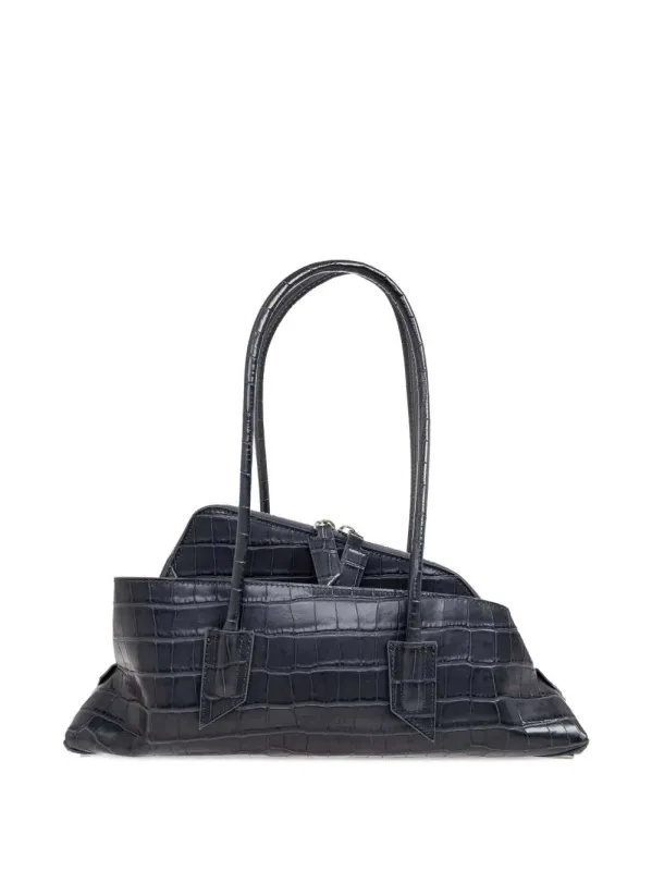 La Passeggiata Small Crocodile-Effect Tote Bag sold by Wanan Luxury