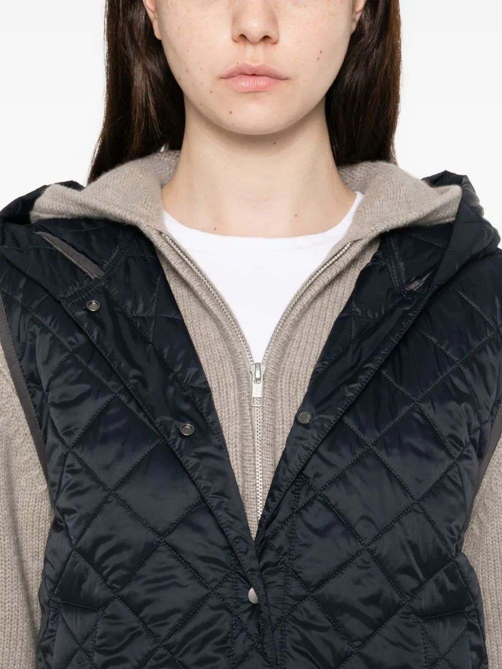 Quilted Nylon Down Vest sold by Wanan Luxury product image thumbnail 3