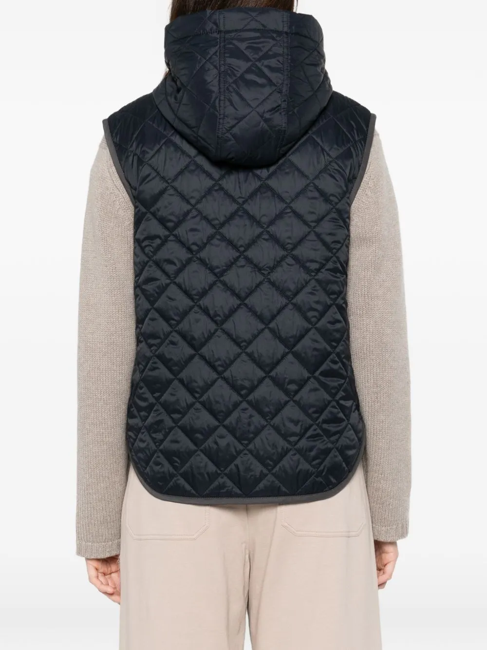 Quilted Nylon Down Vest sold by Wanan Luxury product image thumbnail 4