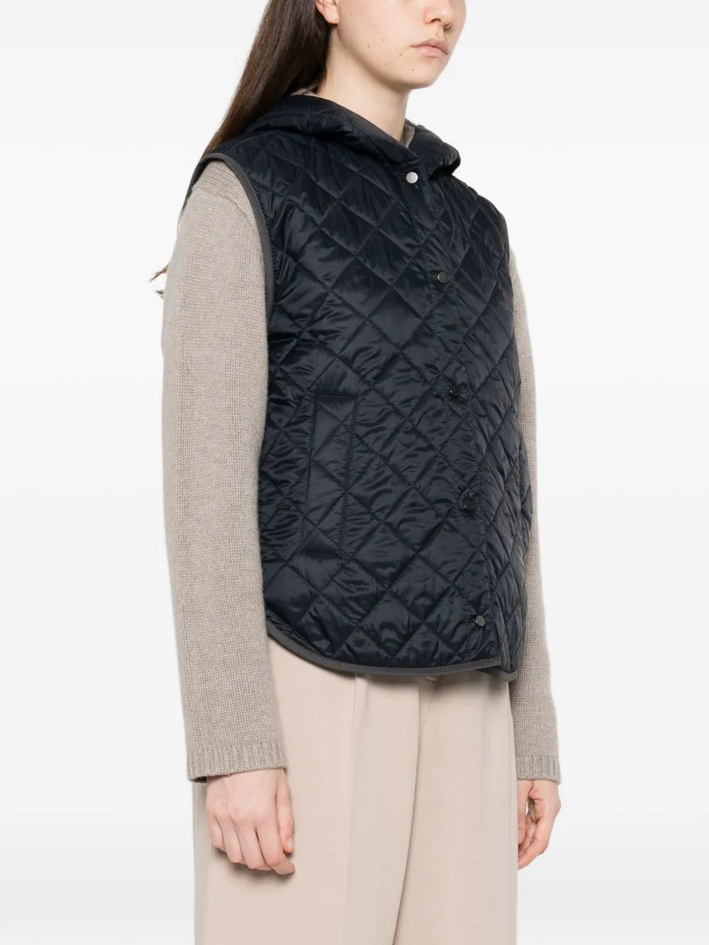 Quilted Nylon Down Vest sold by Wanan Luxury product image thumbnail 2