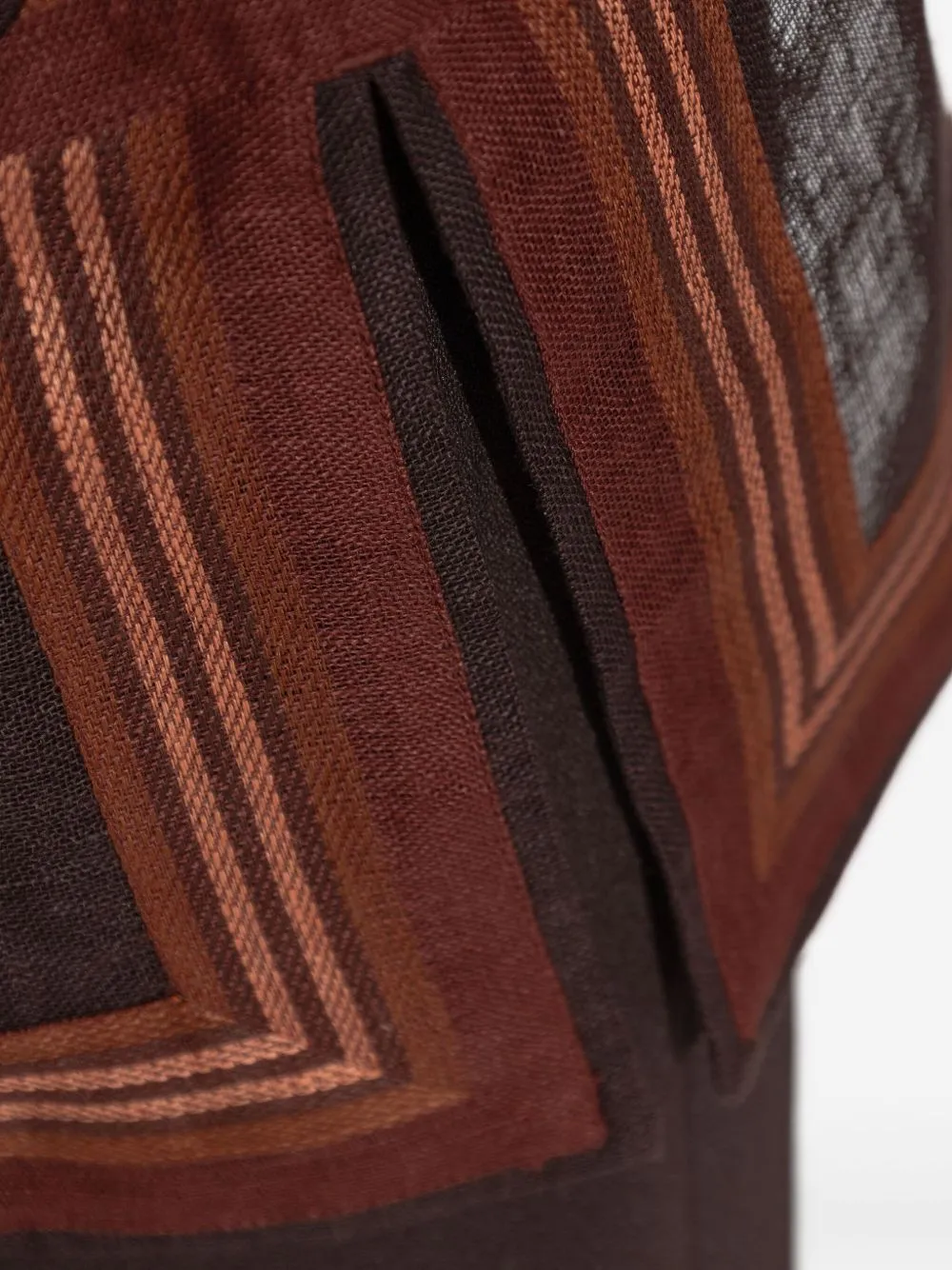 Linen Striped Tunic sold by Wanan Luxury product image thumbnail 5