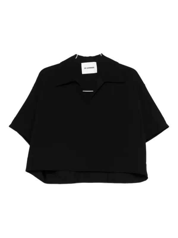 Cropped Polo Shirt sold by Wanan Luxury