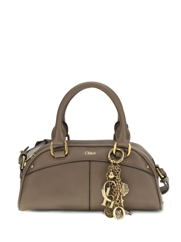 Chloé Bowling Leather Handbag sold by Wanan Luxury
