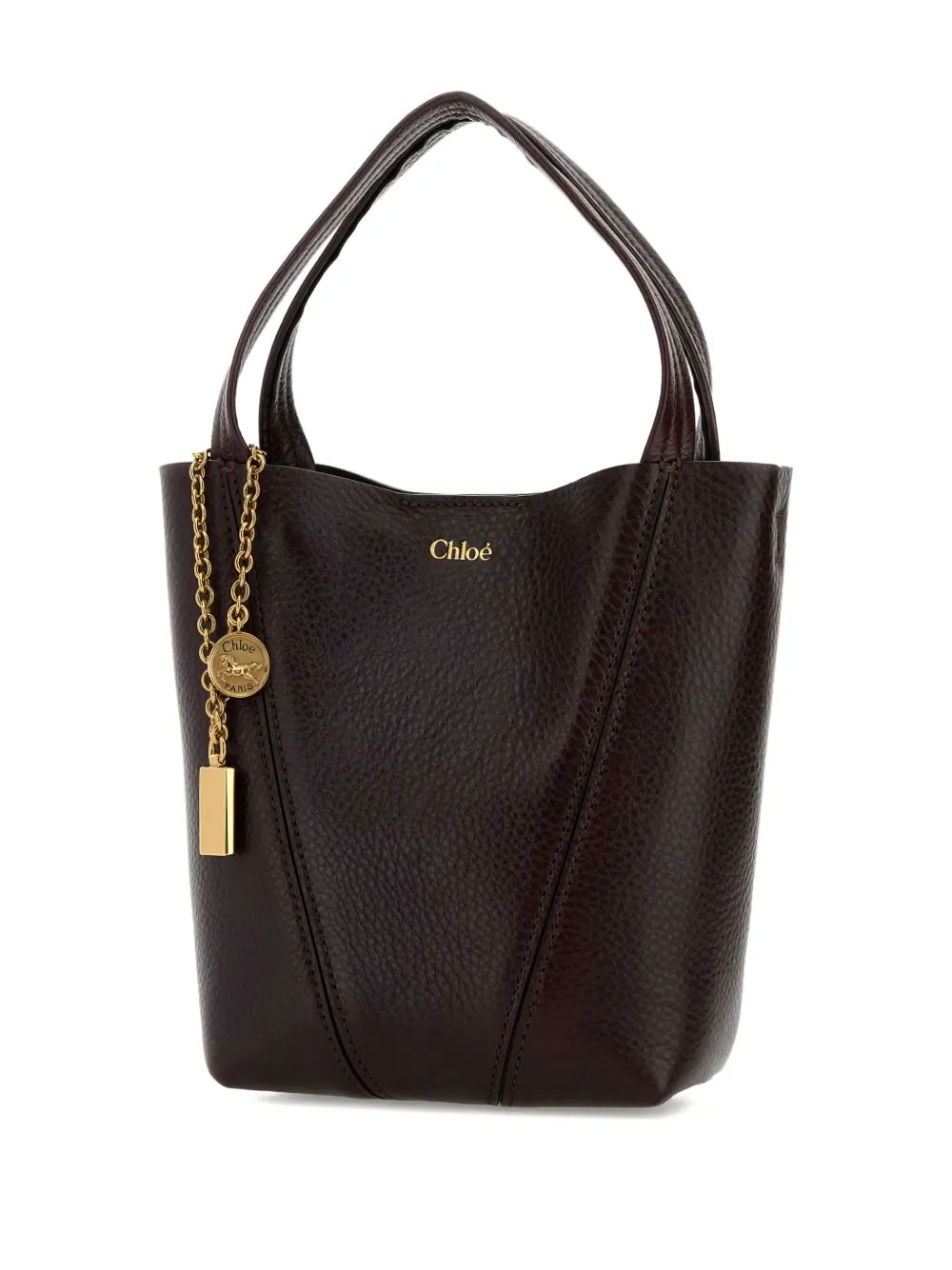 Chloé Spin Small Leather Tote sold by Wanan Luxury product image thumbnail 3