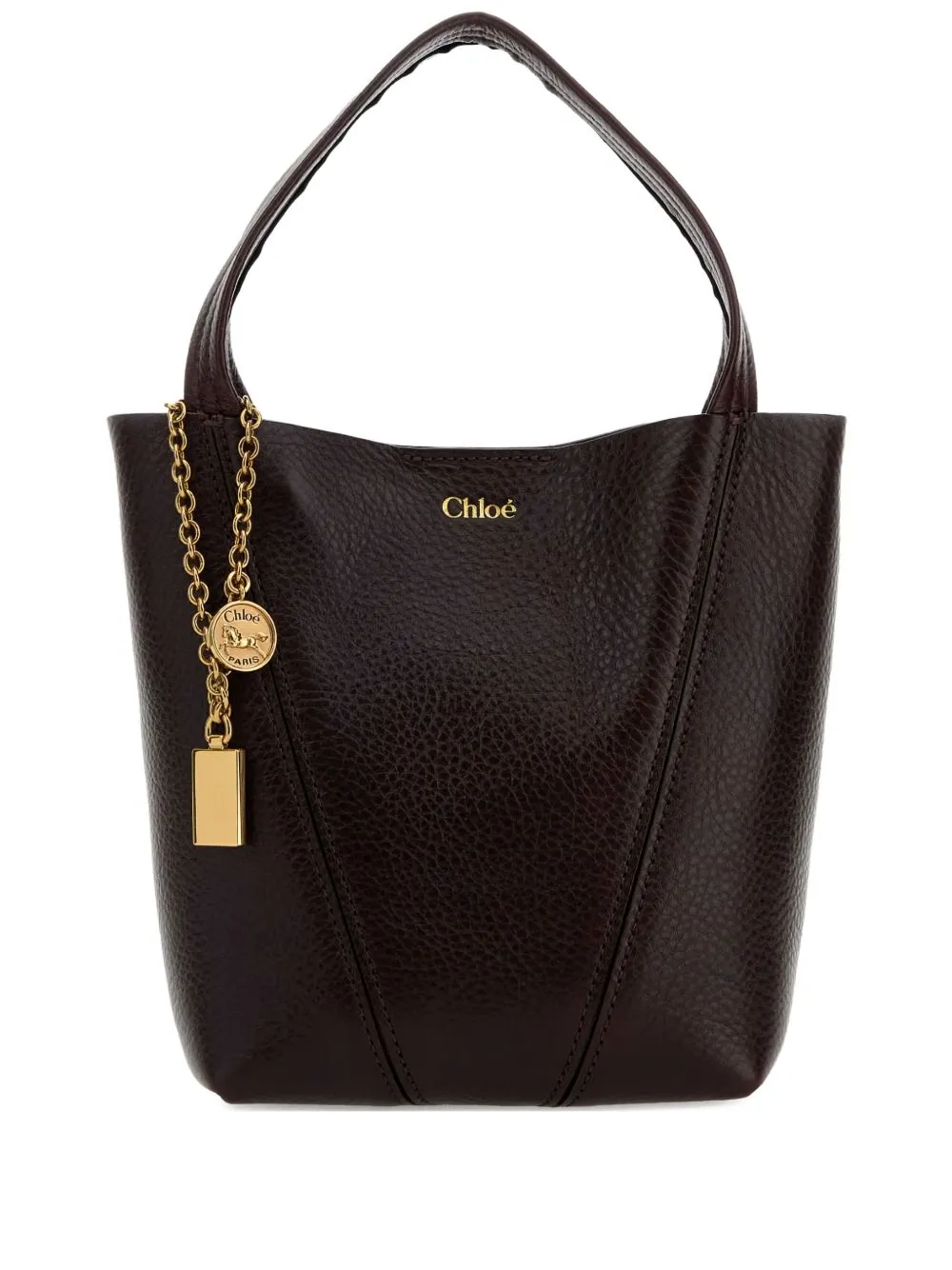 Chloé Spin Small Leather Tote sold by Wanan Luxury