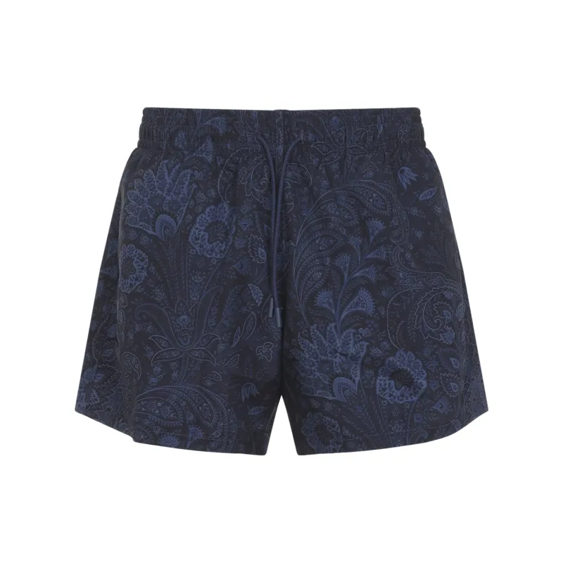 Swim Shorts Blue sold by Wanan Luxury