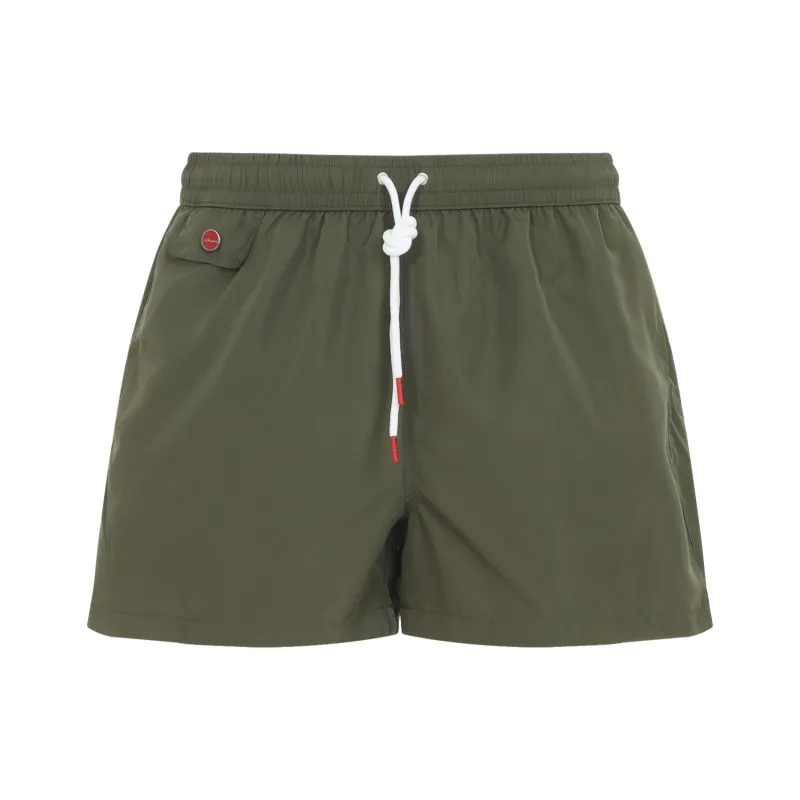 Swim Shorts Green sold by Wanan Luxury