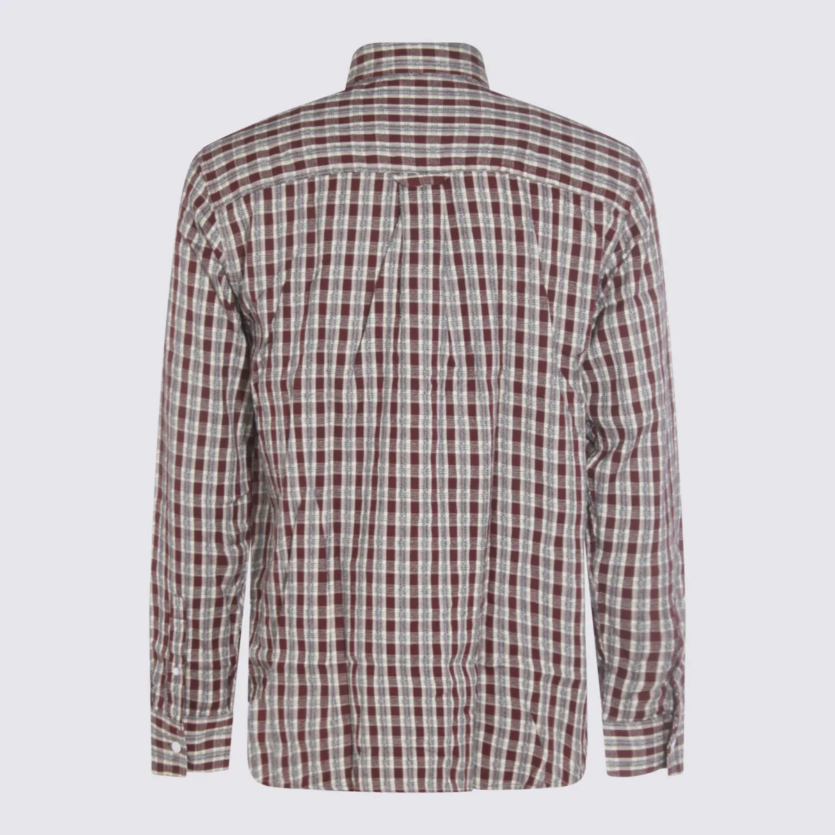 Shirts Wine Check sold by Wanan Luxury product image thumbnail 2