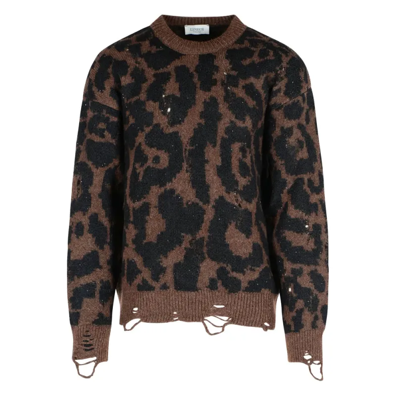 Sweaters Brown, Black made by Laneus