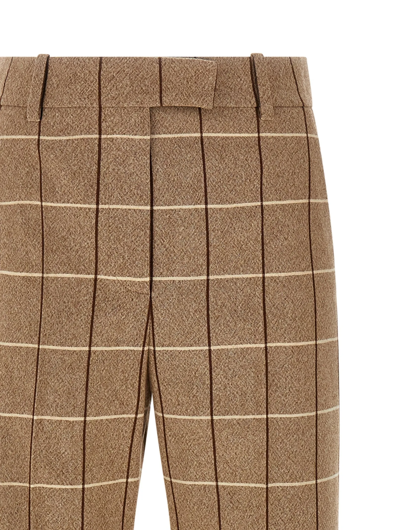 Valentinogaravani Wool With Window Pattern Pants Beige sold by Wanan Luxury product image thumbnail 3