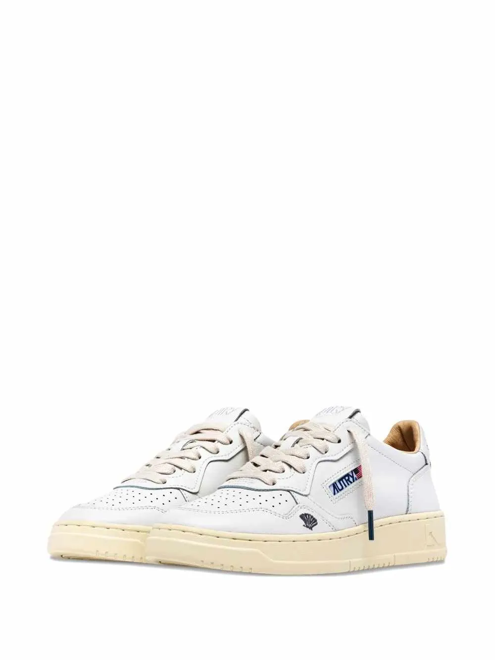 Medaglia Low-Top Leather Sneakers sold by Wanan Luxury product image thumbnail 2