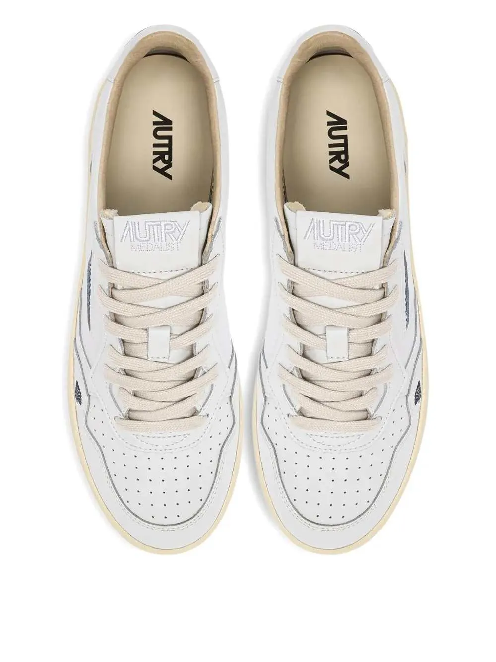 Medaglia Low-Top Leather Sneakers sold by Wanan Luxury product image thumbnail 4