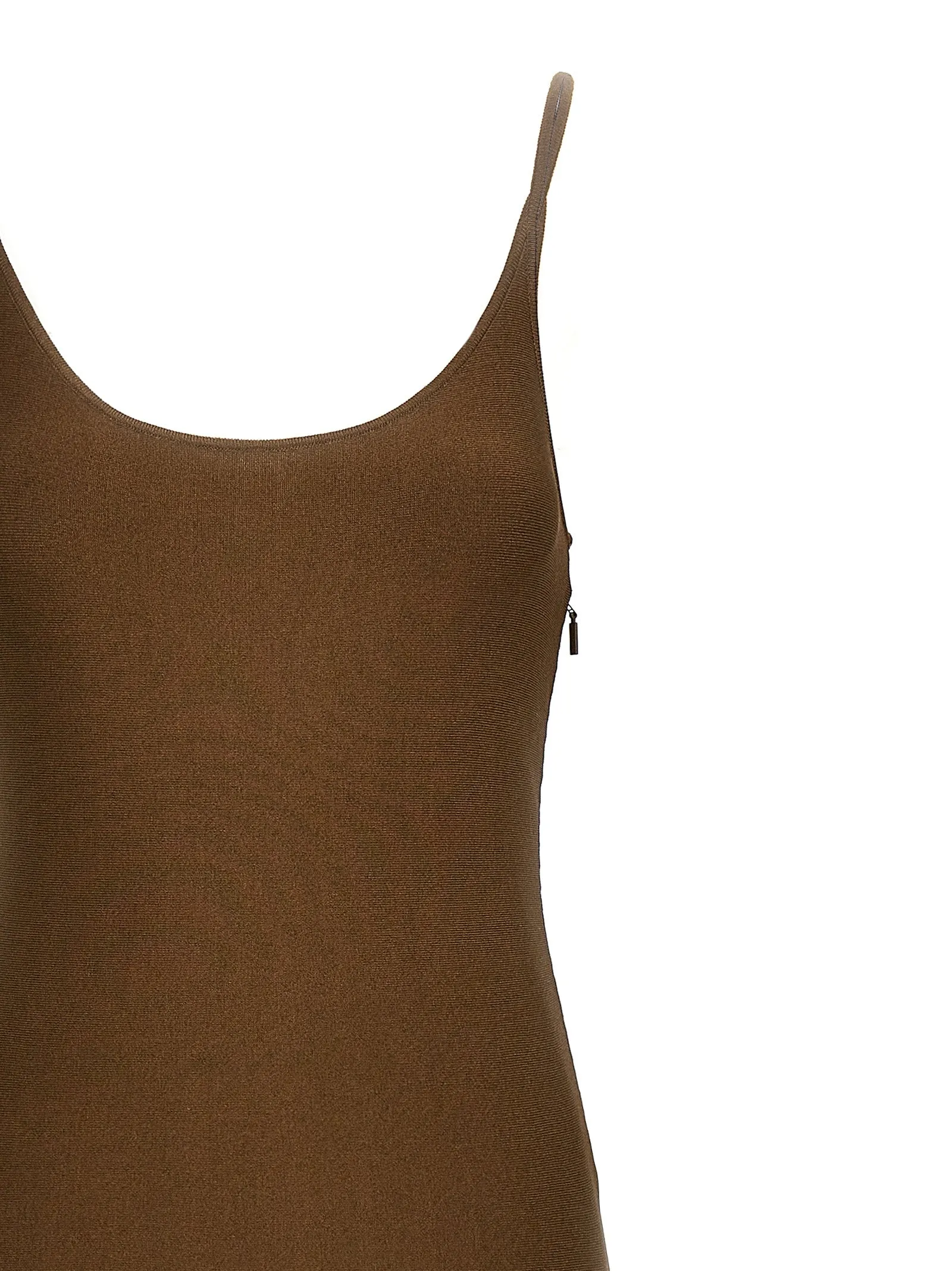 Viscose Dress Dresses Brown sold by Wanan Luxury product image thumbnail 3