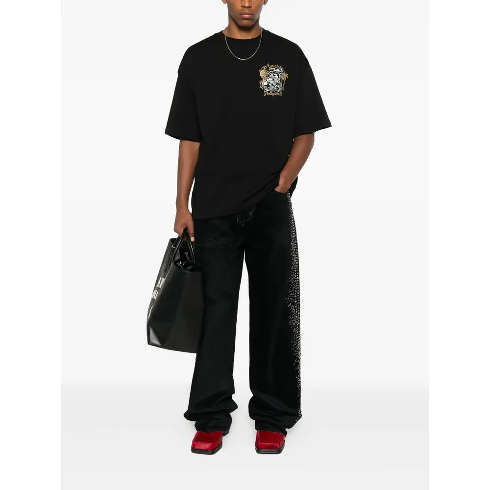 T Shirts Black sold by Wanan Luxury product image thumbnail 2